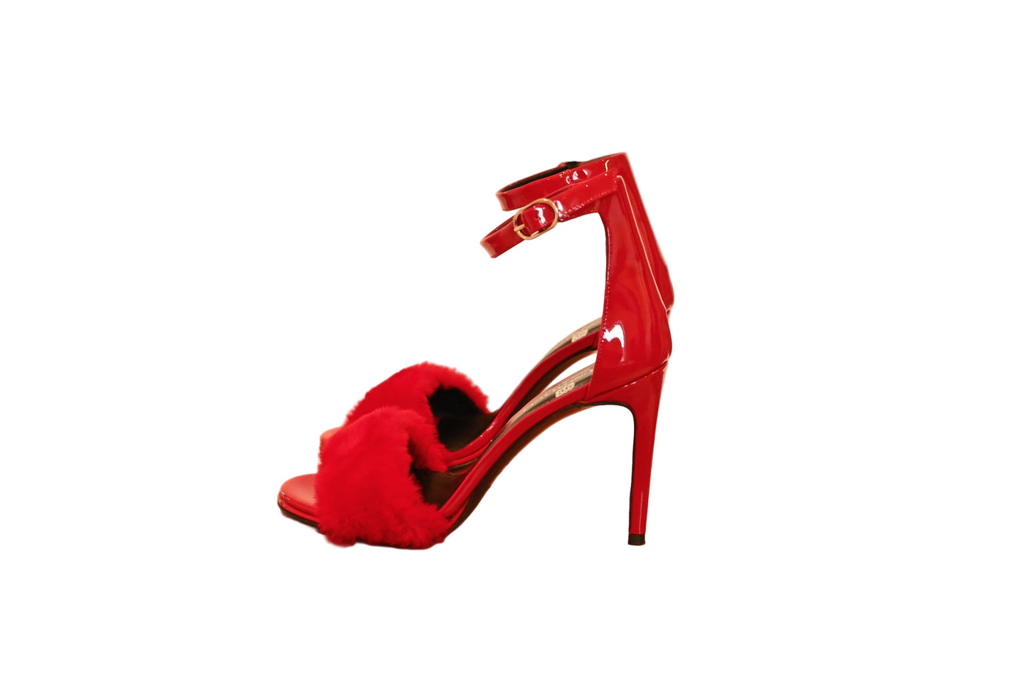 Bruno Magli Shearling Heels - Isshooz