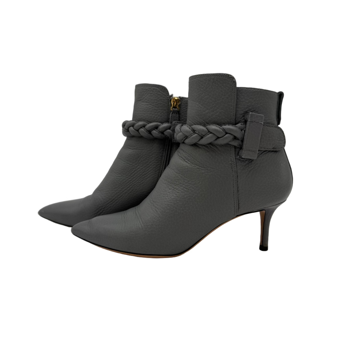 Valentino Leather Ankle Boots