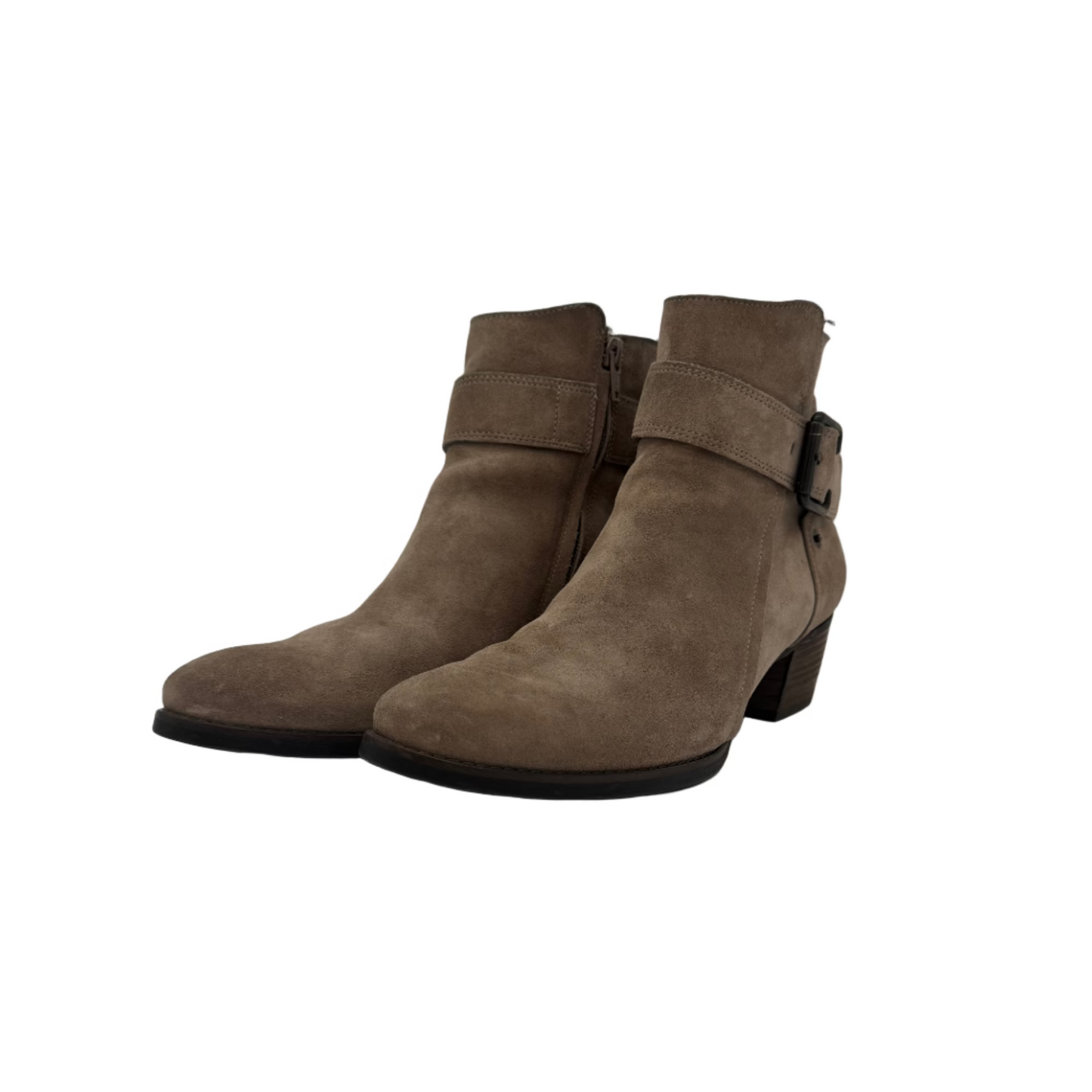 Paul Green Suede Moto Booties
