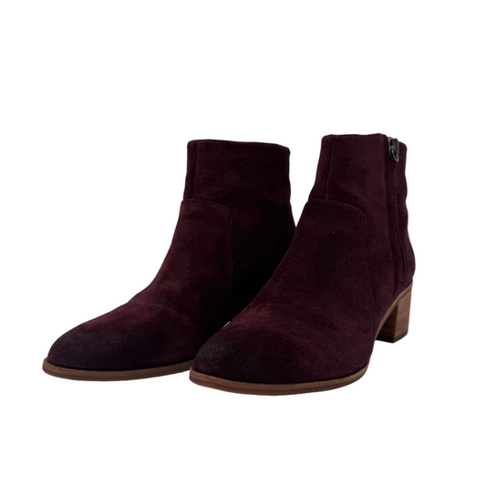 Suede Booties