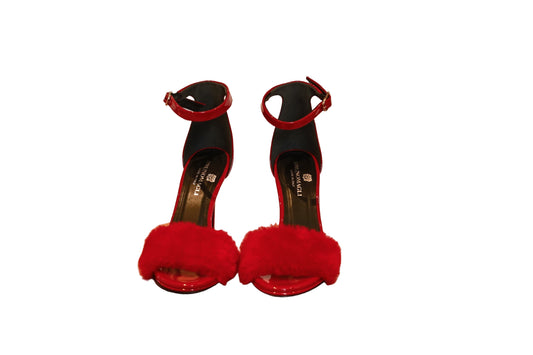 Bruno Magli Shearling Heels - Isshooz