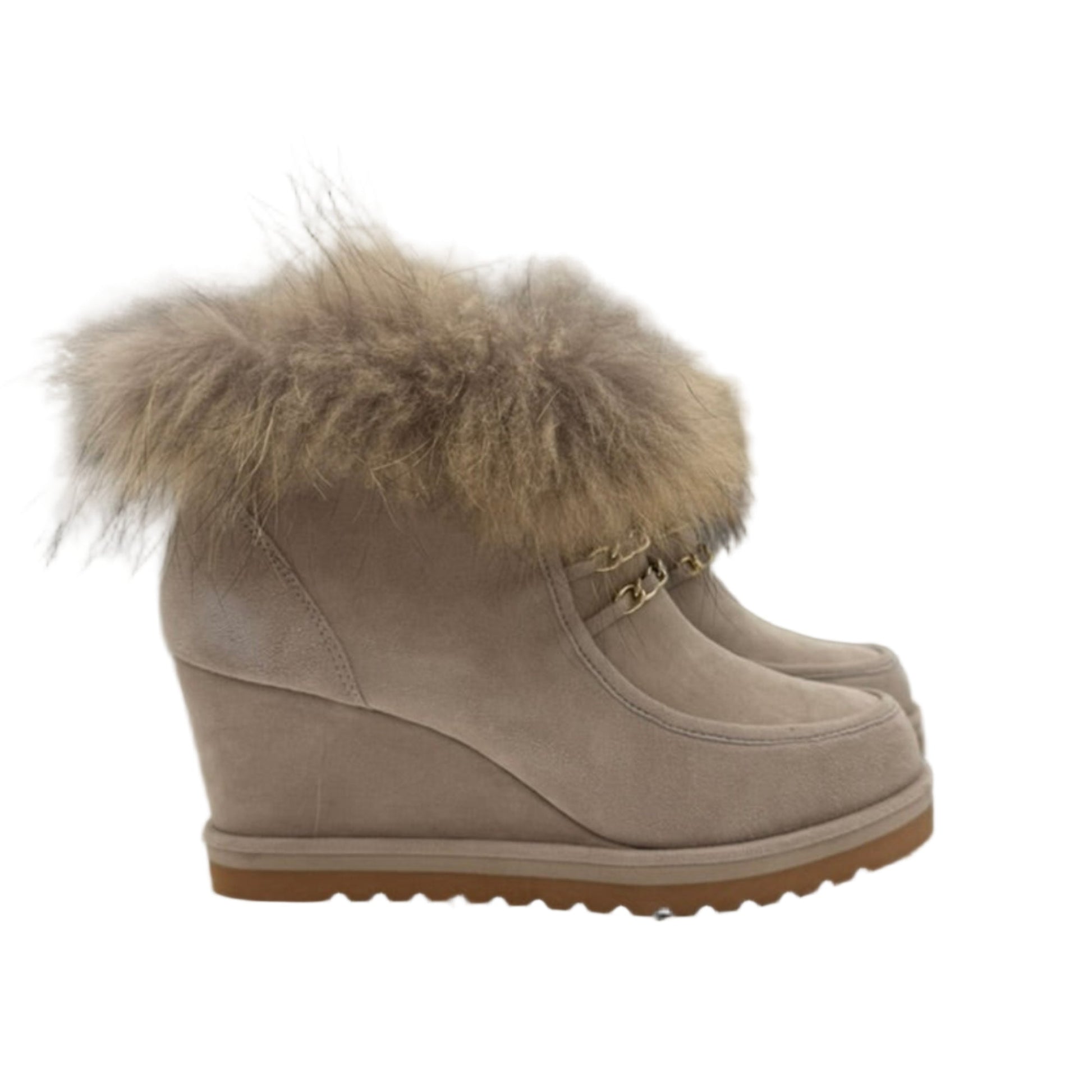 Cecelia NY Faux Fur Ankle Boot - Isshooz