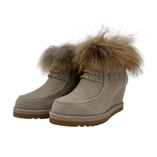 Cecelia NY Faux Fur Ankle Boot - Isshooz