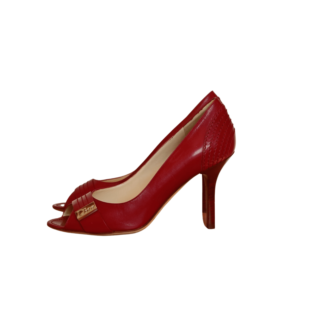 Dior peep - toe pump - Isshooz