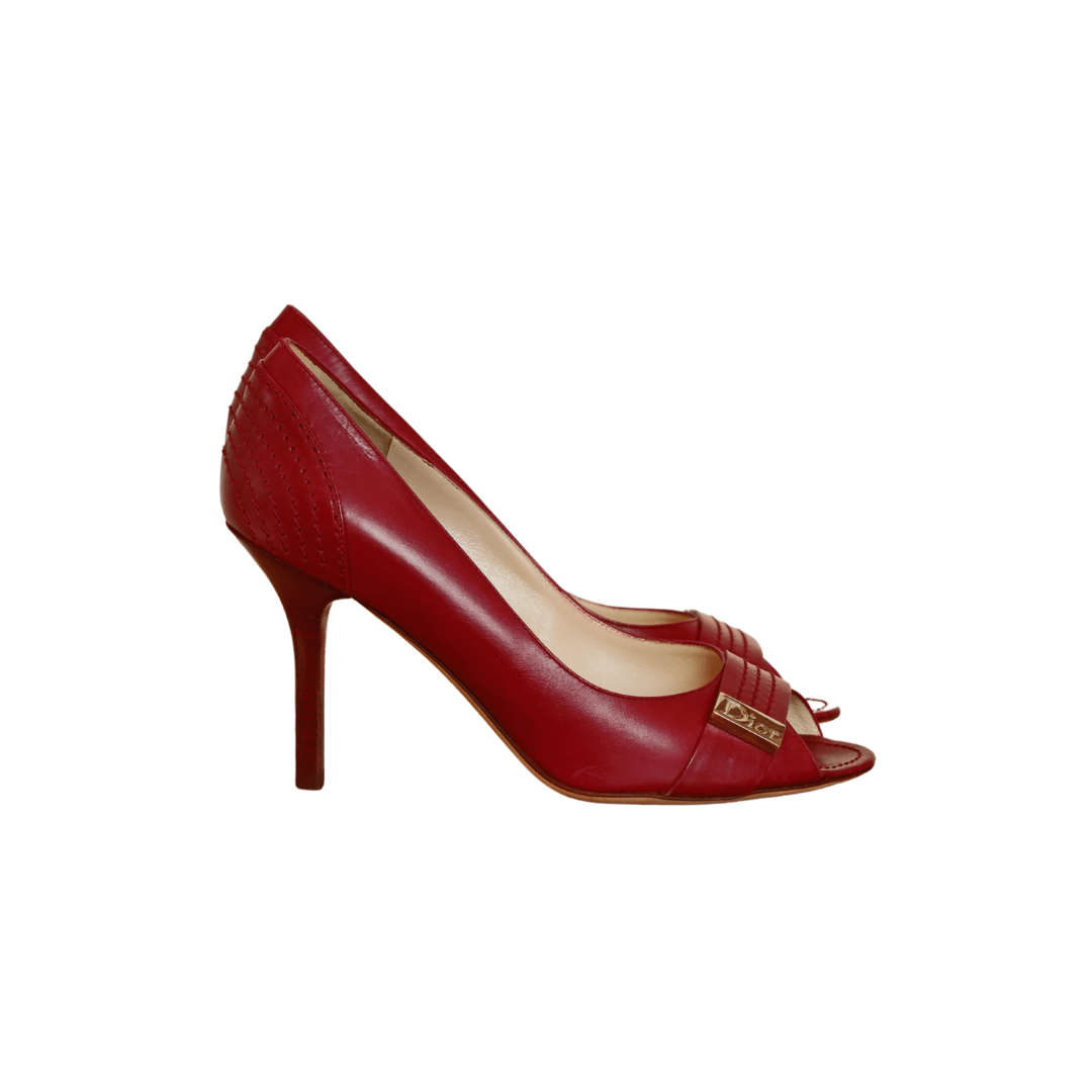 Dior peep - toe pump - Isshooz
