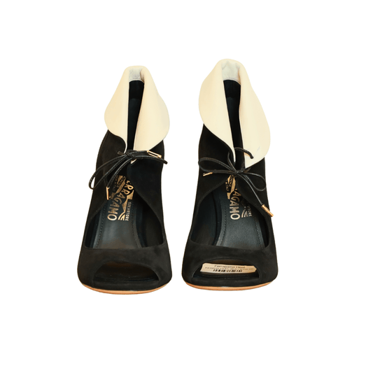 Ferragamo Tuxedo Heel - Isshooz