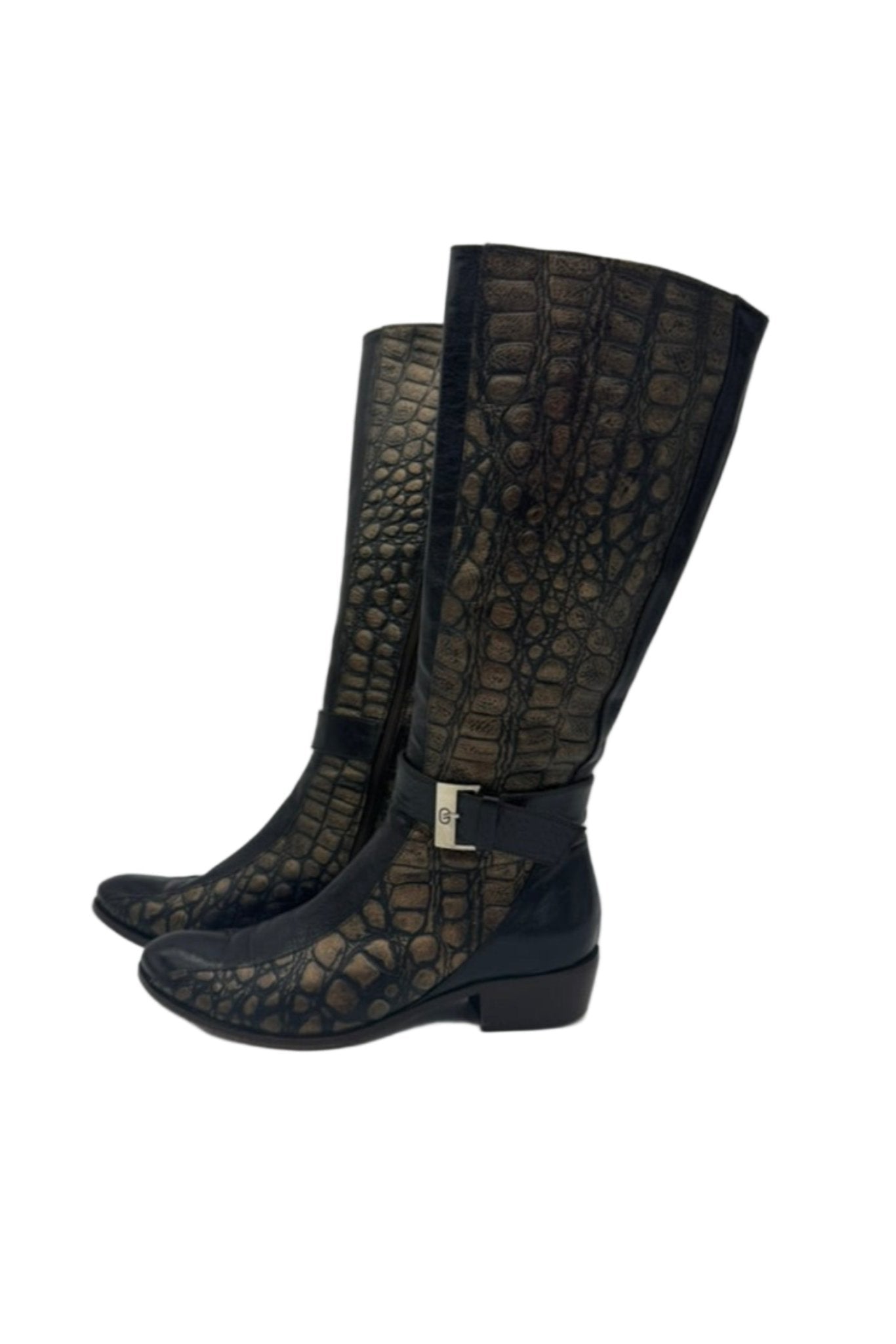 Giuliano Venanzi Leather Riding Boots - Isshooz