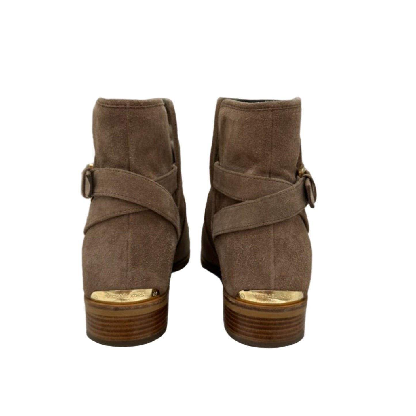 Michael Kors Leather Bootie - Isshooz