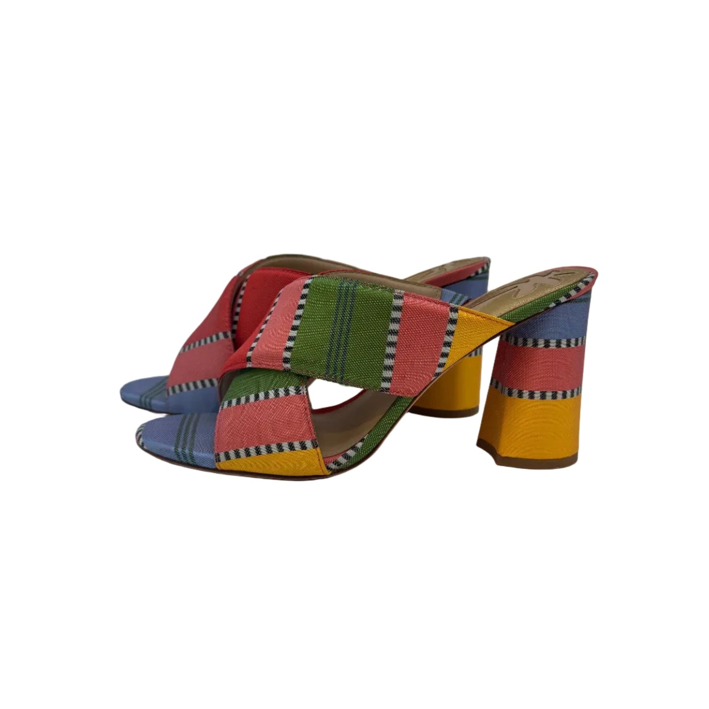 Pre - Owned Mulit - colored sandals - Isshooz