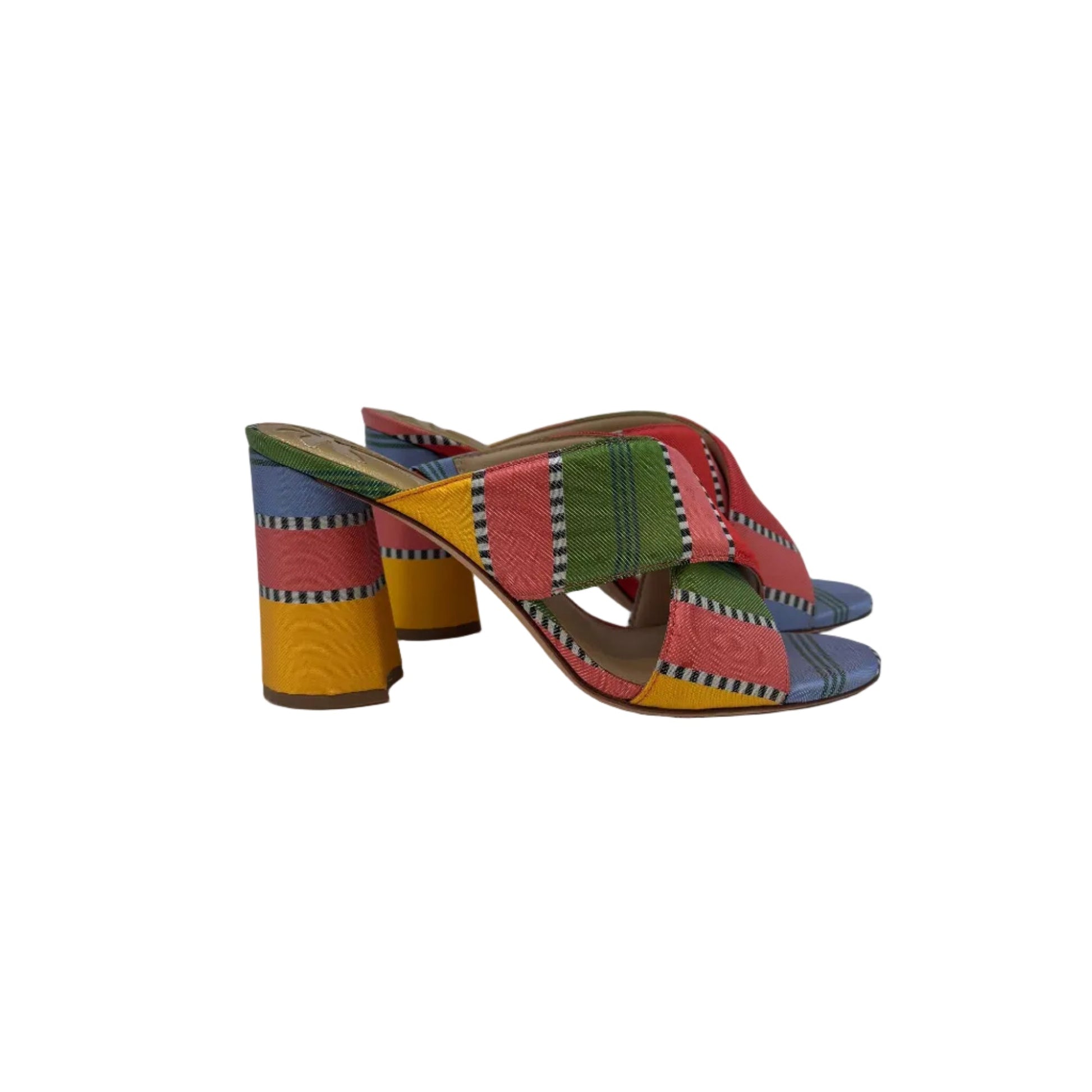 Pre - Owned Mulit - colored sandals - Isshooz