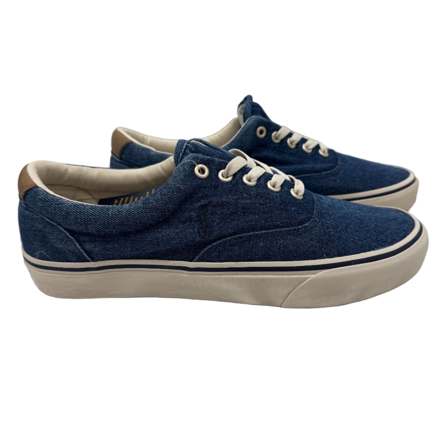 Ralph Lauren Denim Sneakers - Isshooz