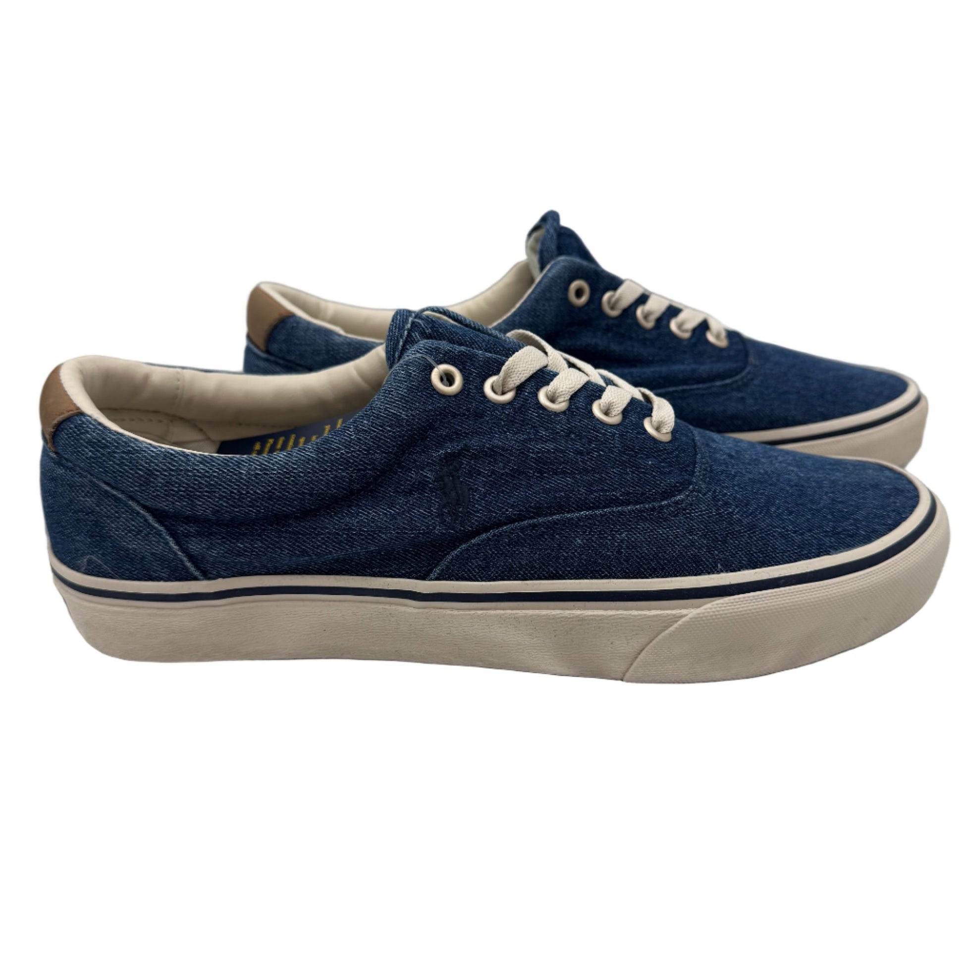 Ralph Lauren Denim Sneakers - Isshooz